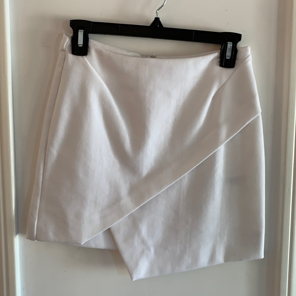 White skirt